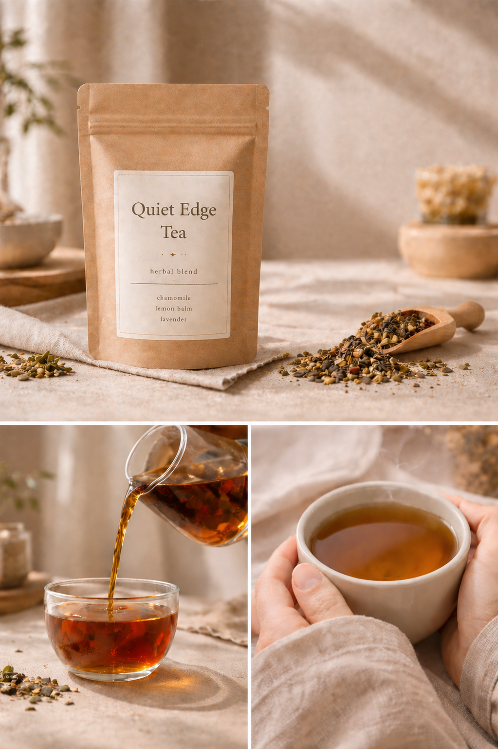 Quiet Edge Tea-Nervous System Support Blend